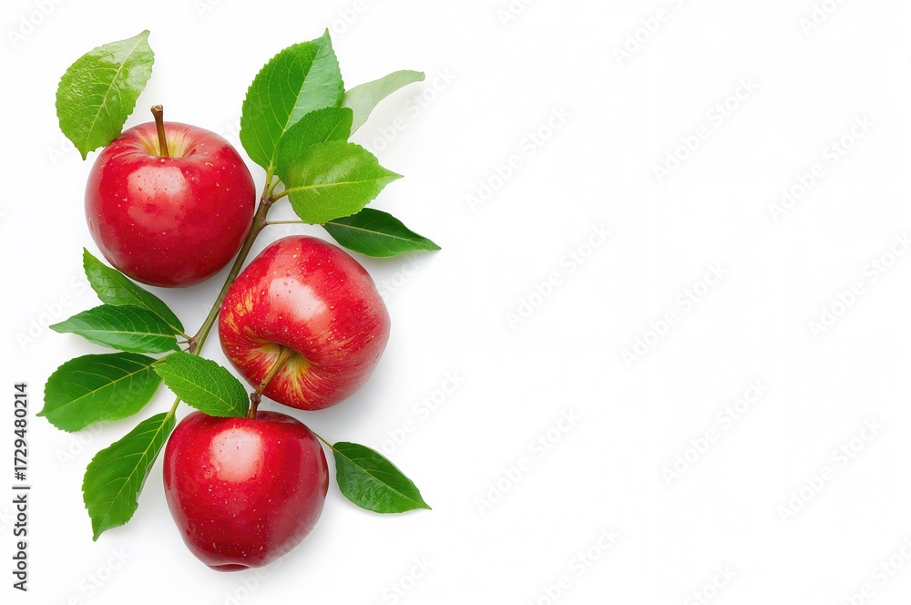 Obraz premium Crisp Juicy Red Apples