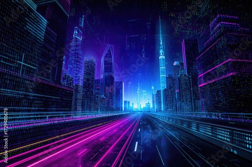 Digital metropolis illumina...