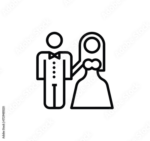 Set of thin line icons for clothing. editable stroke icons for luxury clothing. style icons. Symbols for T-shirt, pants, jacket, dress, shorts, shoes, and shirts.vector