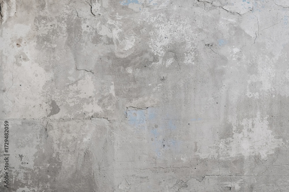 Obraz premium Rough gray concrete plaster surface with a gritty texture