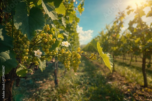 Springtime grapevine tendri...