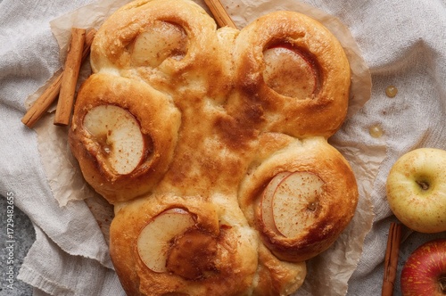 Homemade apple and cinnamon...