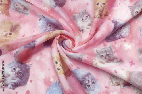 Vibrant and charming kitten...