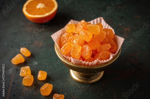 Retro orange-flavored hard ...
