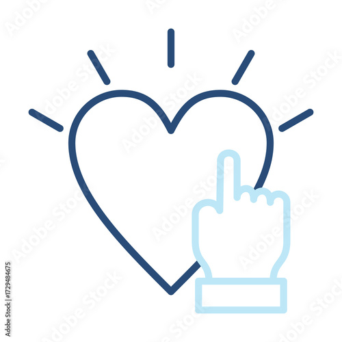 Honesty Icon Color Outline Style. Vector Illustration Design