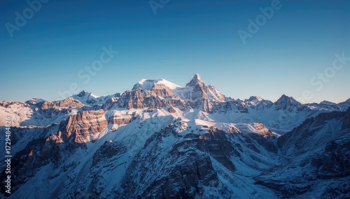 Stunning view of snow-blank...