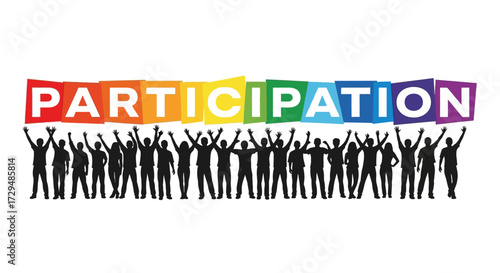 The Joyful Celebration of Community Engagement and Active Participation in Diverse Groups Showcasing Unity and Inclusivity