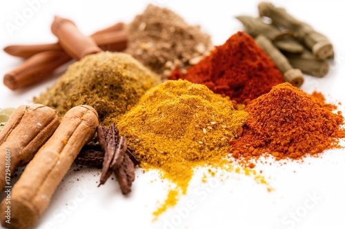 Vibrant and tangy spices di...