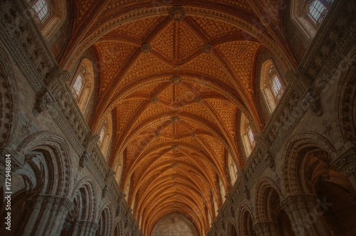 Ceiling with Gothic ribbed ...