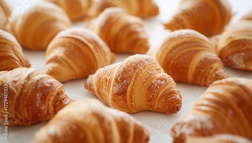 Delicious freshly baked cro...