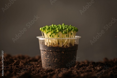 Plastic container holding g...