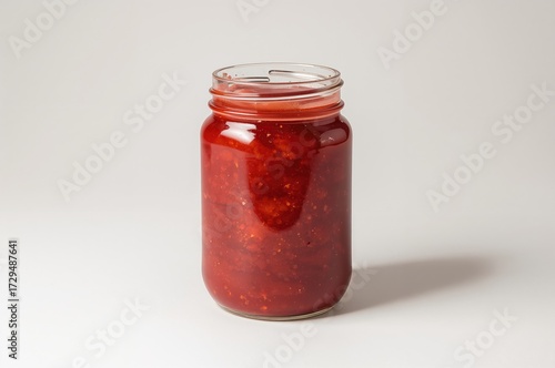 Transparent container fille...