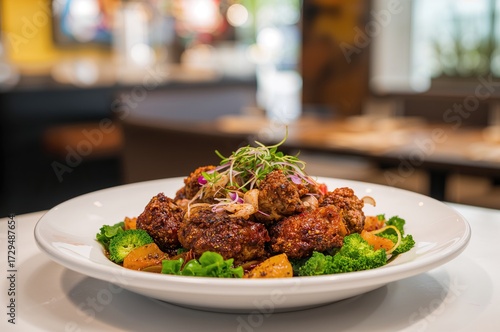 Crispy Cooked Beef Dish