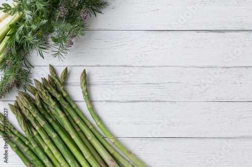 Creative flat lay of fresh ...