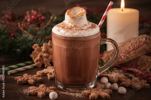 A cozy winter beverage feat...