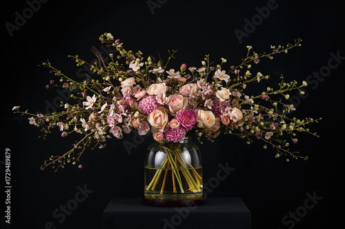 Floral Ikebana arrangement ...
