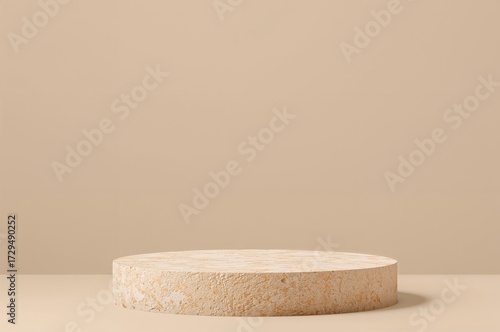 Beige monochrome background...