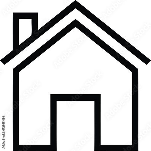 Construction and Real Estate Line Icon Set. An assortment of outline icons pertaining to real estate, purchasing, renting, homes, and homes. Linear Business Symbols in an Editable Stroke Vector Illust