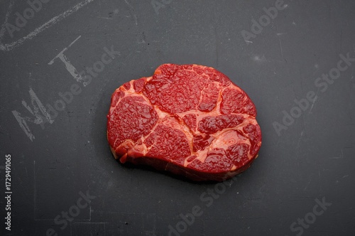 Unprocessed red meat slab p...