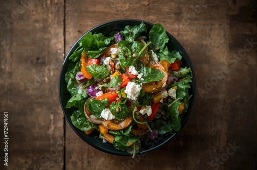 Vibrant Plant-Based Salad F...