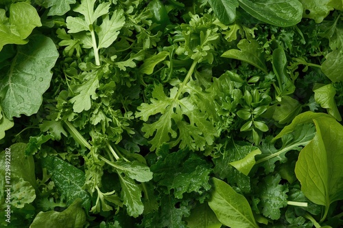 Crisp mixed greens featurin...
