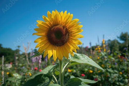 Sunflower Blossom Close-Up ...