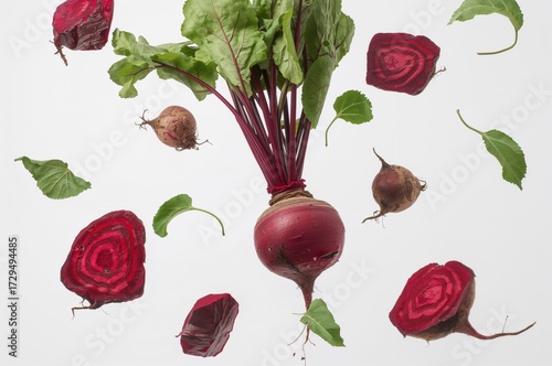 Airborne beetroot accompani...