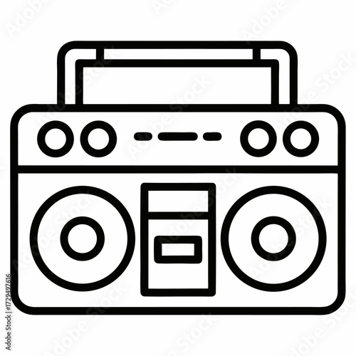 tape recorder icon