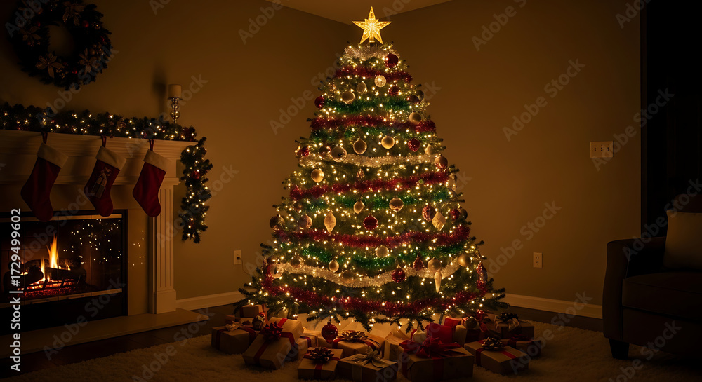 Fototapeta premium christmas tree