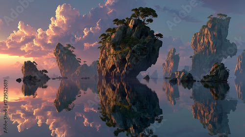 Fototapeta Naklejka Na Ścianę i Meble -  El Refugio de los Sueños Eternos