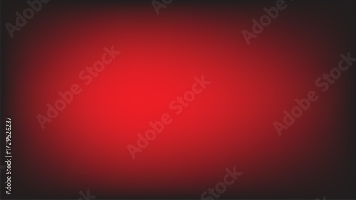 Vibrant red gradient background with dark vignette effect