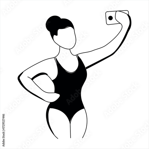 Woman Selfie