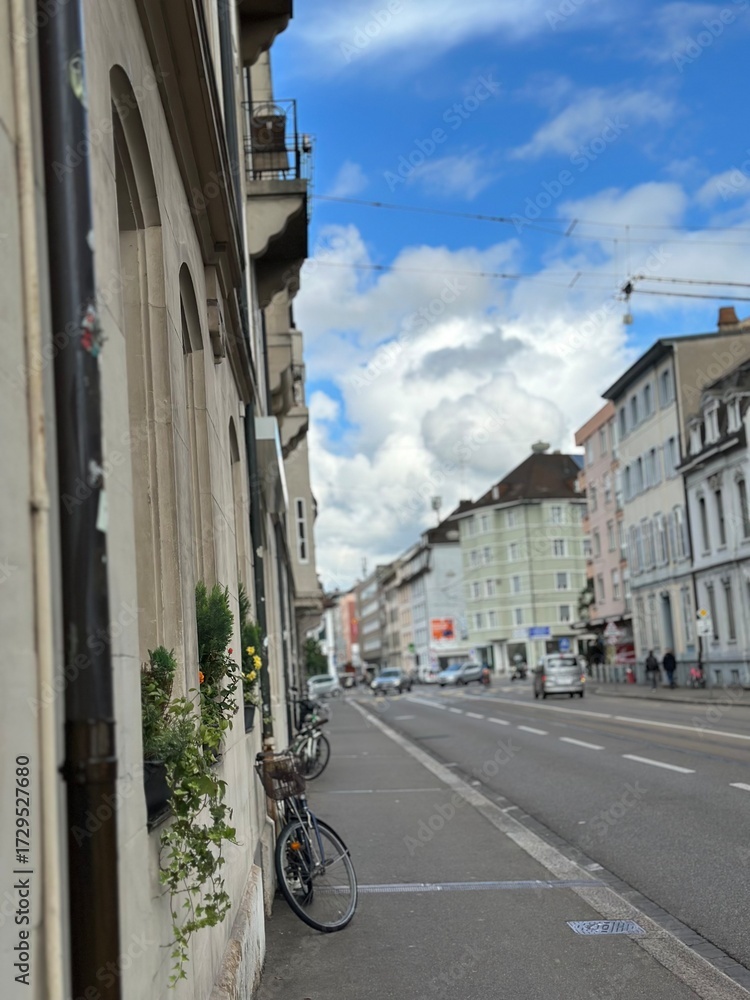 Fototapeta premium street in Basel