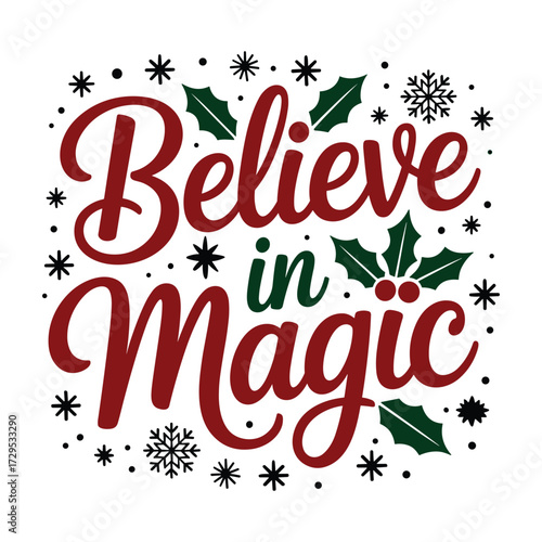 believe in magic t shirt design