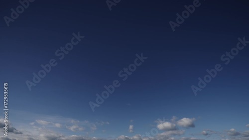 Timelapse of sky with clouds