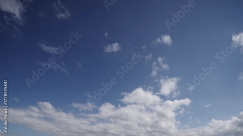 Timelapse of sky with clouds