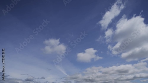 Timelapse of sky with clouds