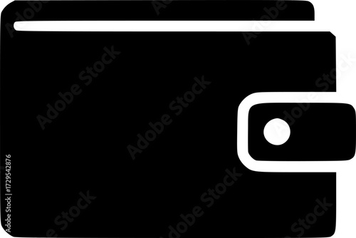 wallet vector flat icon
