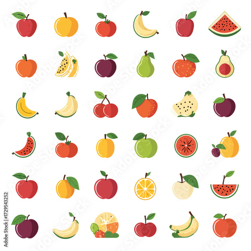 Delicious and Diverse Fruit Medley A Colorful and Nutritious Selection