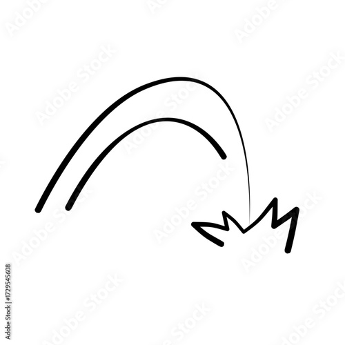 Comic cartoon boom speed effect, explosive motion line. Comic explosion, explosive smoke, cartoon vector icon speed line. Sketch action effect sketch sketch sketch sketch sketch hand drawn. Vector ill