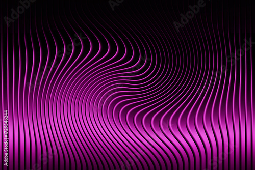 Illustration of an abstract symphony of swirling lines, where deep blues and purples converge in a harmonious blend, creating a captivating and modern background texture