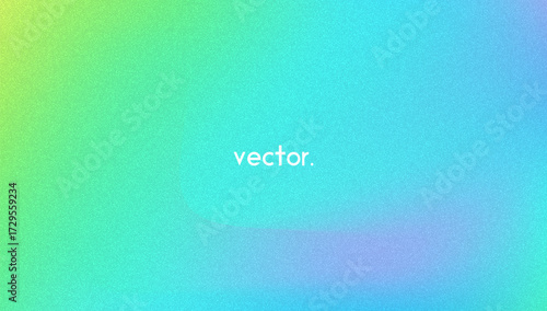 Noise Gradient Background. Abstract Grainy Bg In Pink, Purple And Blue Colors. Iridescent Hologram. Pearlescent Holographic Texture With Rainbow Foil. Vintage Paper With Watercolor Splash Blend