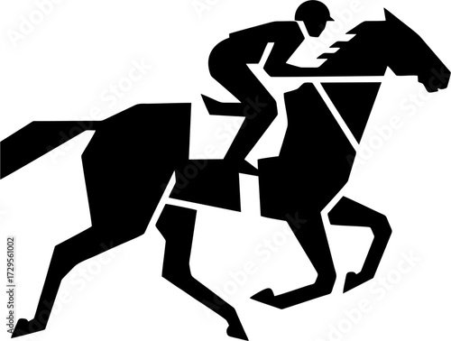 horse racing athletes are competing