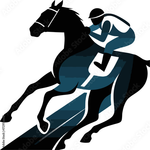 horse racing athletes are competing