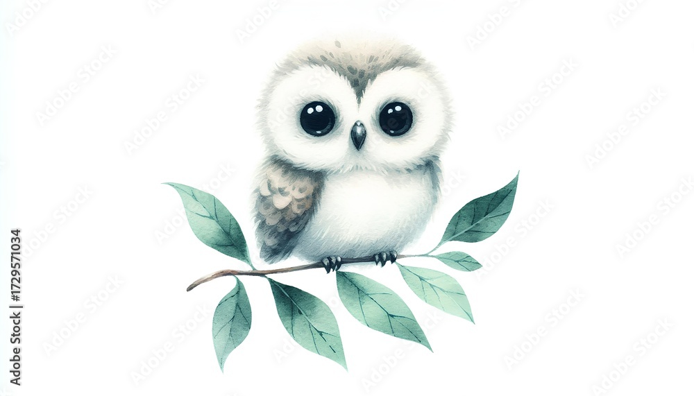 Obraz premium Cute cartoon animal