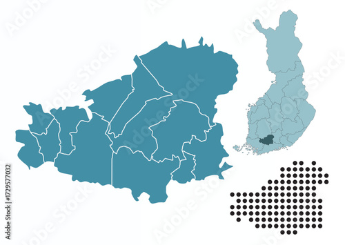Set maps of Kanta-Häme province
