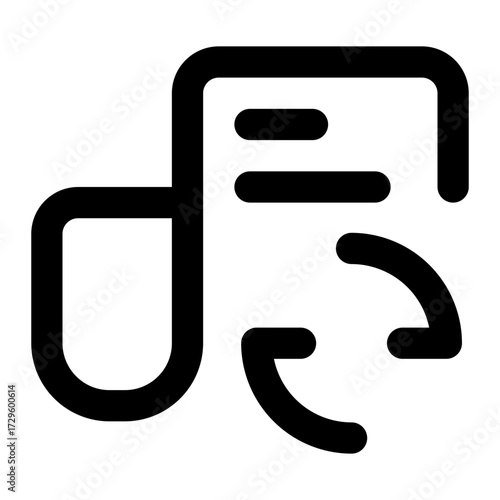 Document Rotate Icon