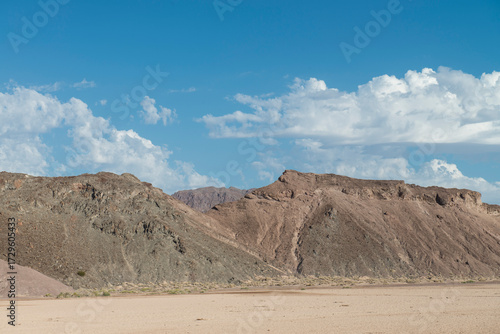 Photography Baja California desert on the highway from Mexicali to San Felipe MEXICO on a su