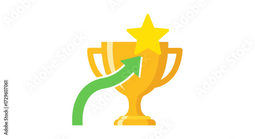 Achievement through success, representing growth, recognition, and reaching goals through career