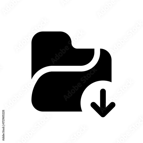 Folder Download Icon